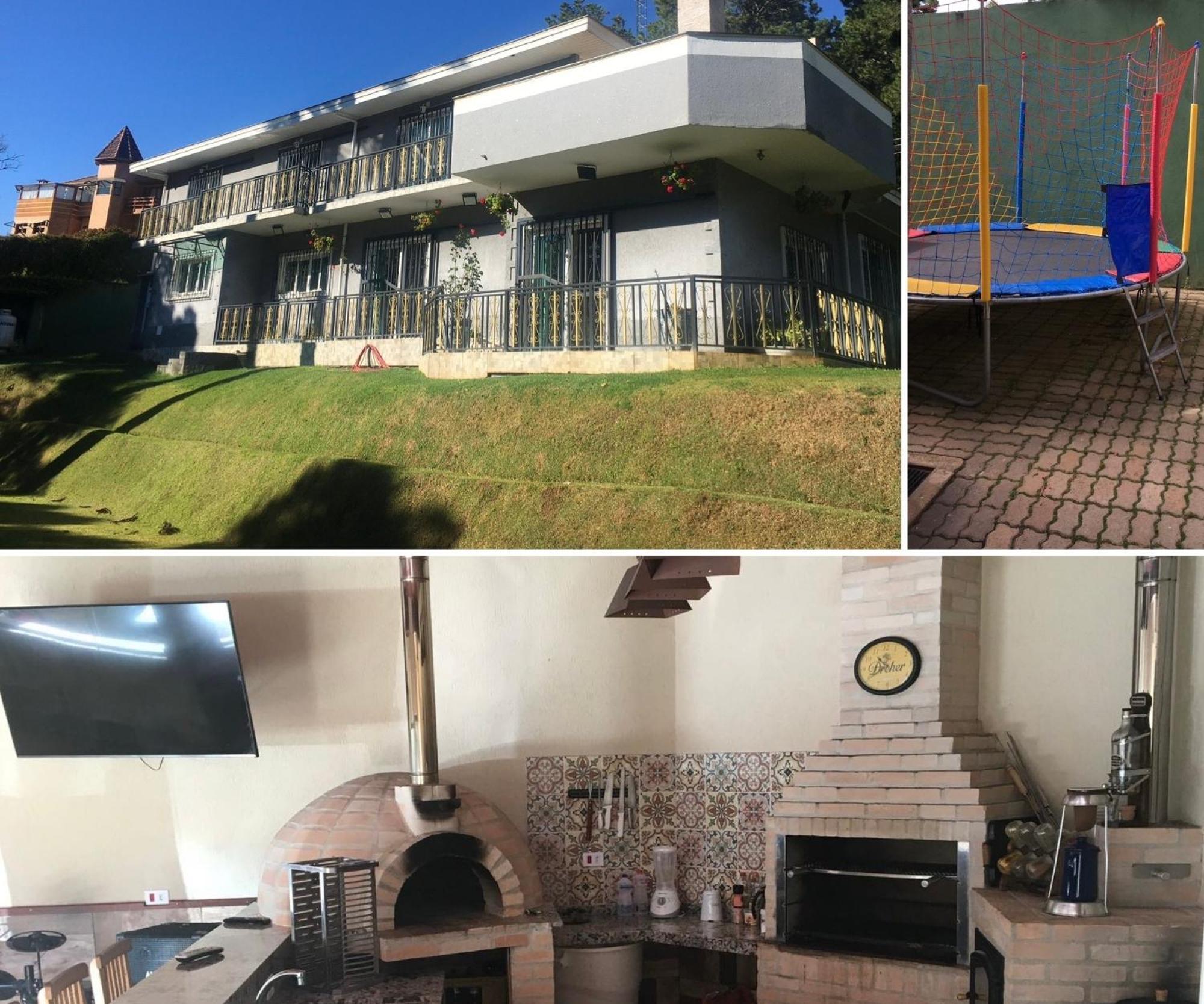 Excelente Casa, Bairro Nobre Em Campos Do Jordao Villa Buitenkant foto